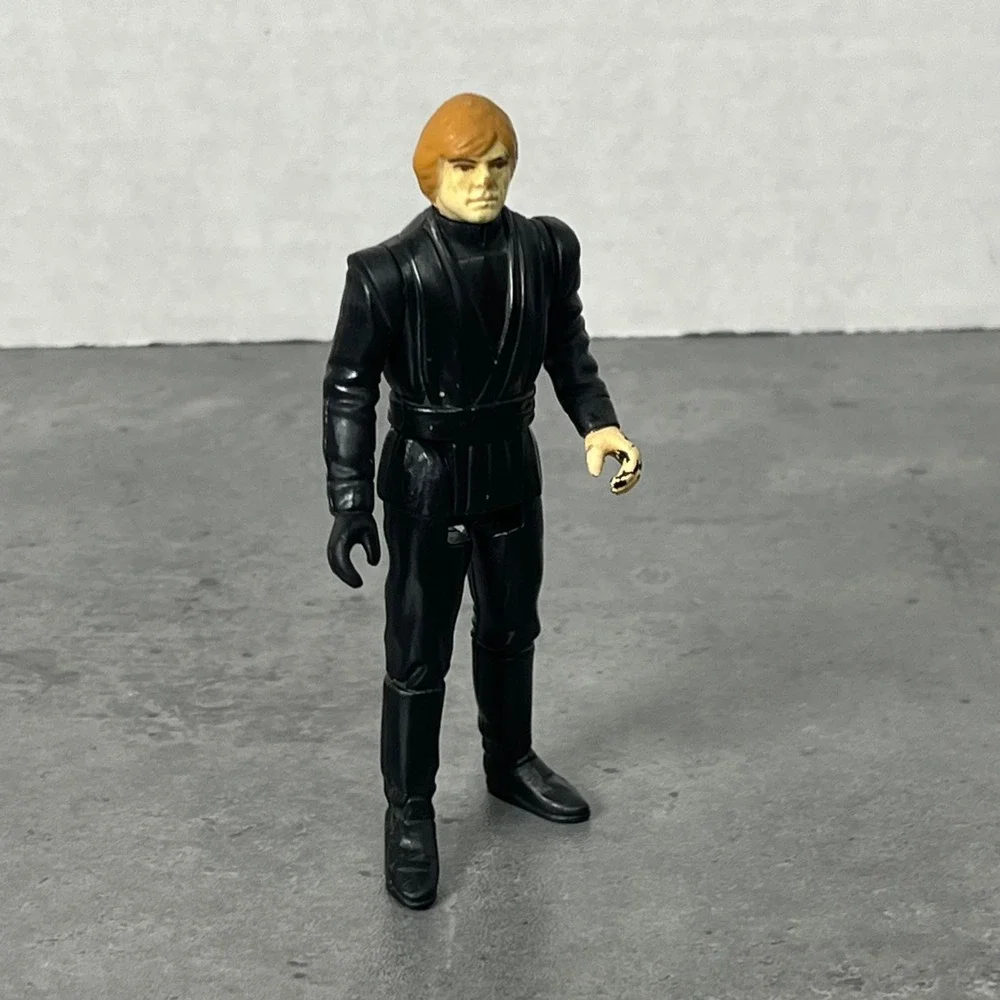 Kenner Star Wars Luke Skywalker Black Outfit Action Figure 1983‎ Vintage Toy